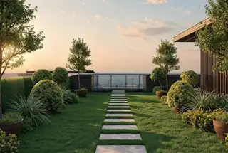 Landscaped Garden at Vascon Tranquil Heights